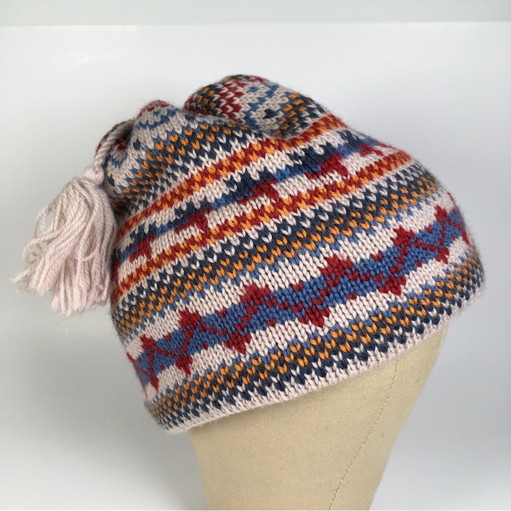 Merkley Headgear Pure Virgin Wood Beanie with Tassle